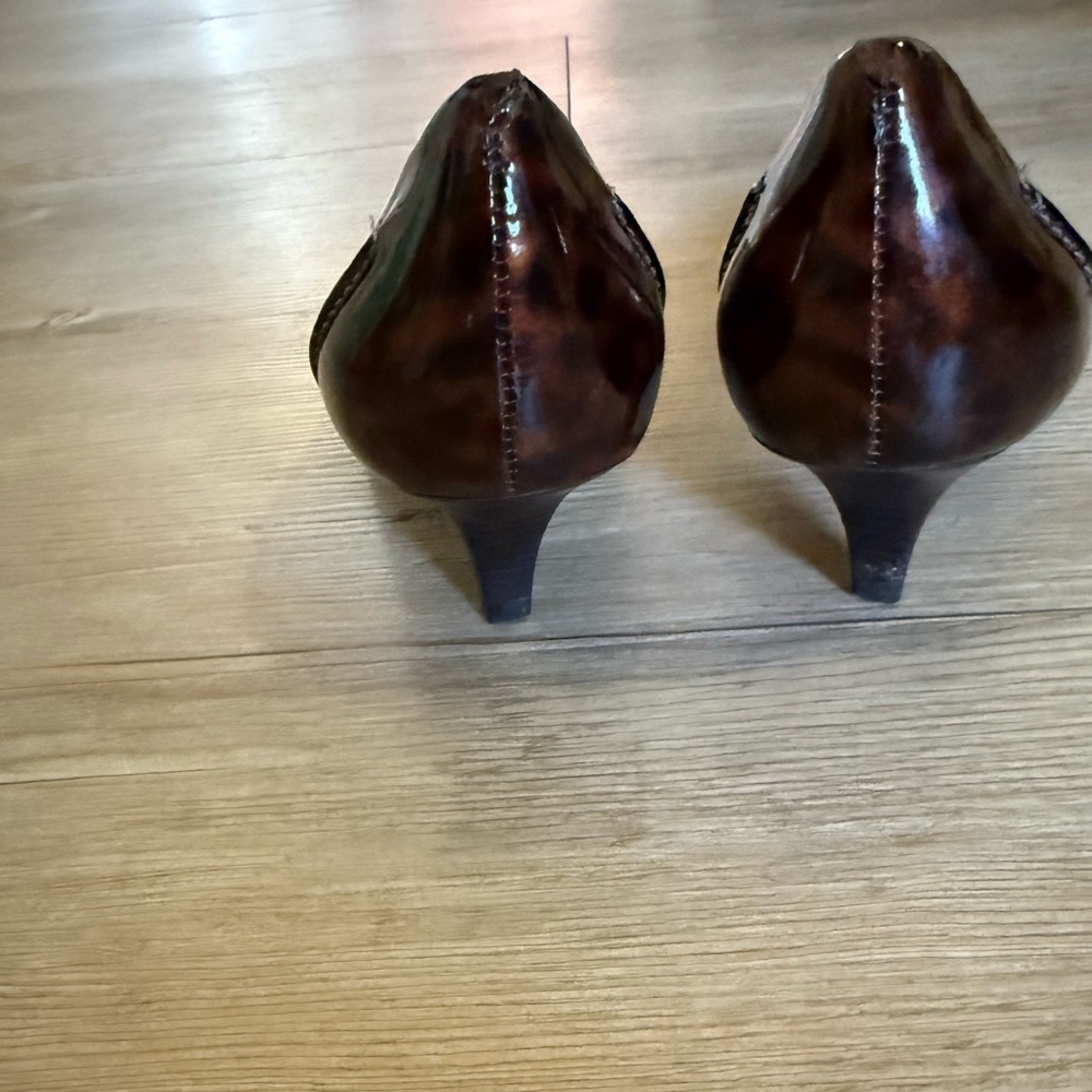 Cole Haan Women's Tortoise Shell Heels - Picture 6 of 8